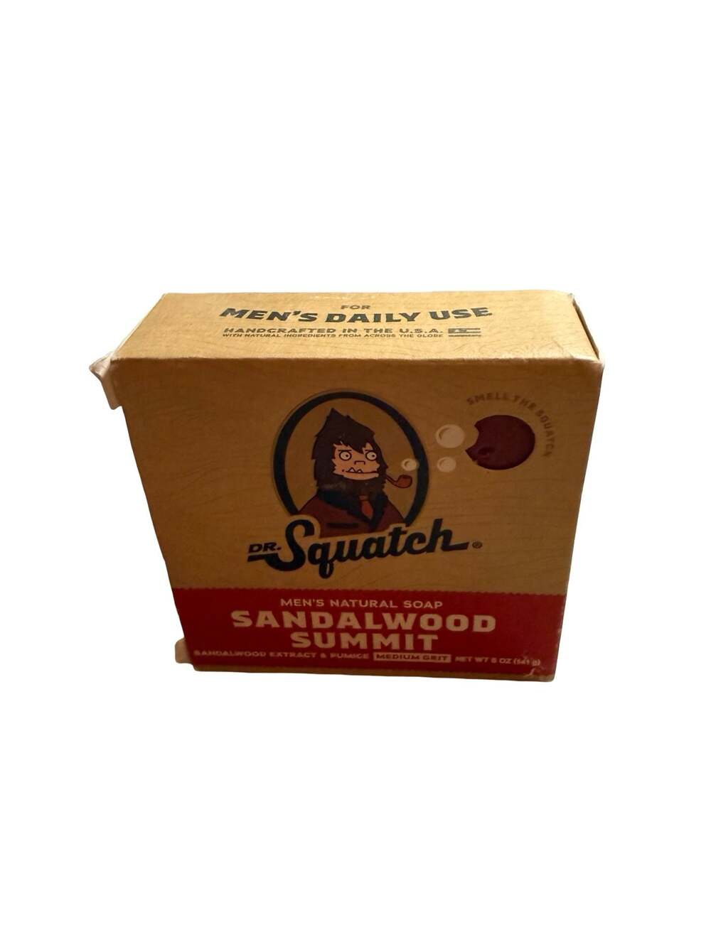 Dr. Squatch Men's Natural Soap Sandalwood Summit 5 oz
